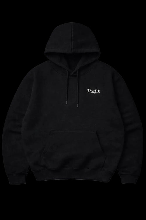 Siyah Oversize Hoodie ''Türk İçin İmkansız Yoktur!''